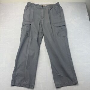 Red Head Cargo Pants Mens 38x32 Gray Ripstop Outdoor Hiking Utility